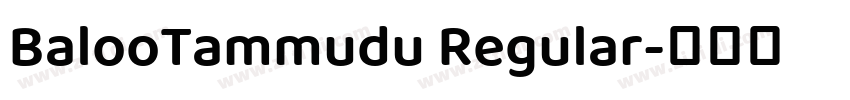 BalooTammudu Regular字体转换